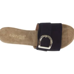 Sandales|Tongs*Babouche Laini Black suede